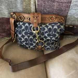 Coach Bags - Vintage Coach denim hobo Coach Bags - Vintage Coach denim hobo